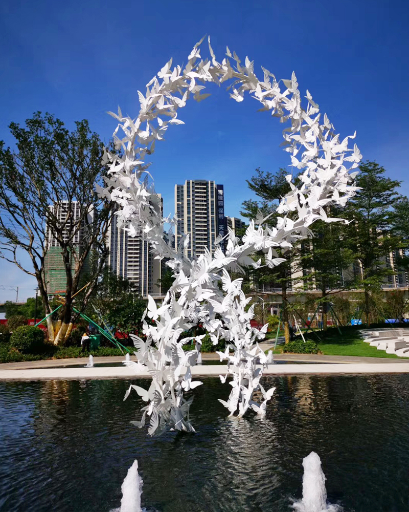 不锈钢雕塑的细节处理方法 不锈钢雕塑的细节处理方法