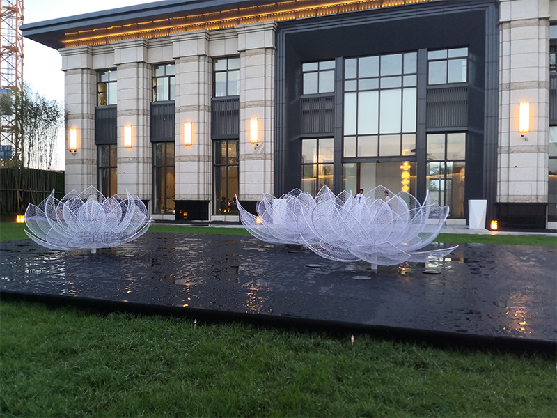 广银•佛山海云台园建景观不锈钢雕塑(图3) 广银•佛山海云台园建景观不锈钢雕塑(图3)