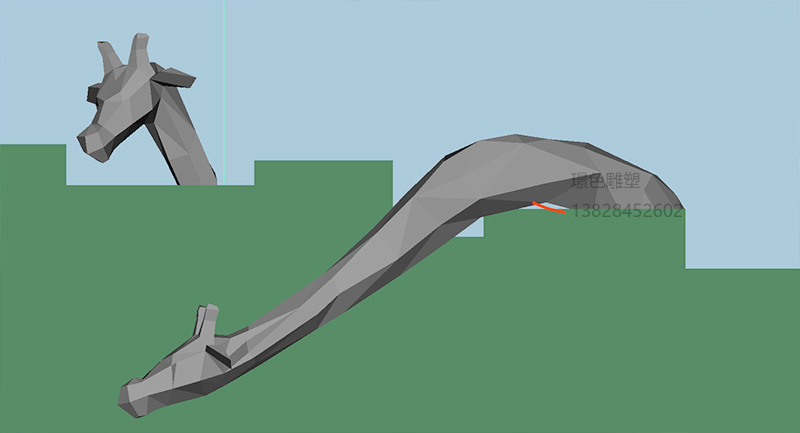 深圳仁恒梦公园长颈鹿雕塑(图1) 深圳仁恒梦公园长颈鹿雕塑(图1)