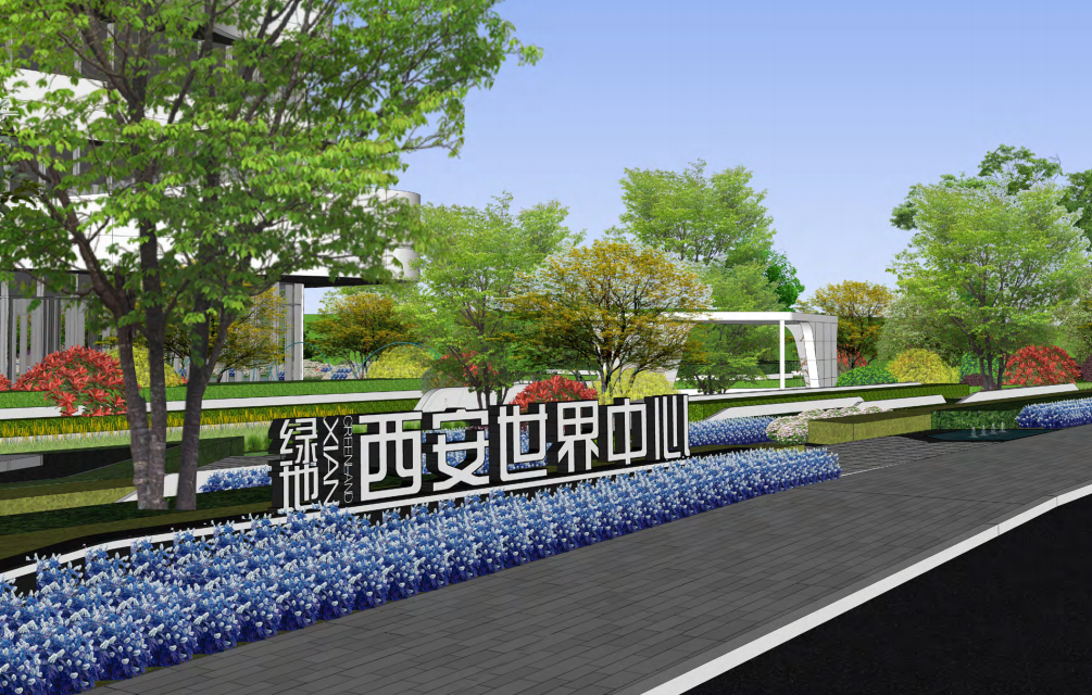 西安绿地世界中心展示区电动旋转不锈钢景观装置(图3) 西安绿地世界中心展示区电动旋转不锈钢景观装置(图3)