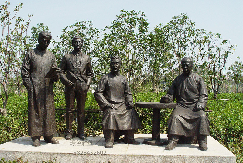 校园情景人物雕塑(图1) 校园情景人物雕塑(图1)