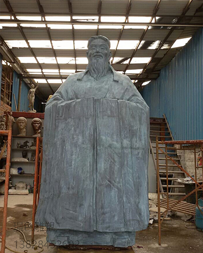 深圳大学师范学院孔子雕像(图1) 深圳大学师范学院孔子雕像(图1)