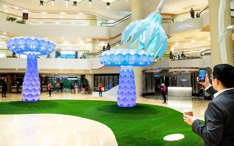 这些极具创意的商场美陈案例(图24) 这些极具创意的商场美陈案例(图24)