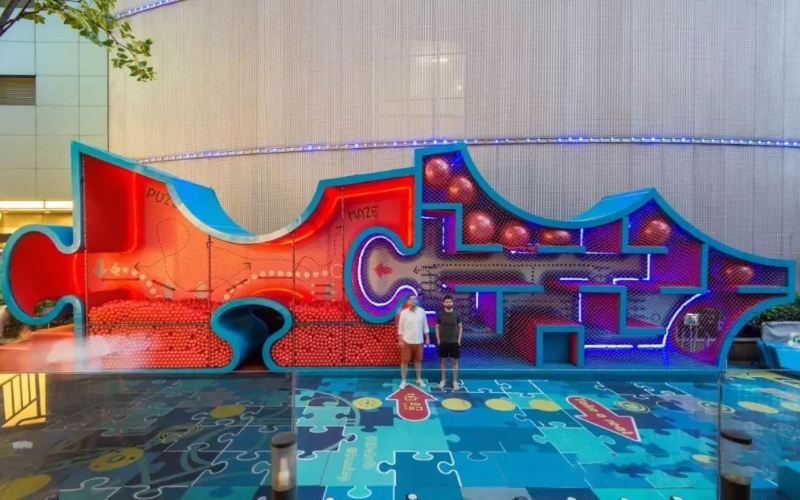 这些极具创意的商场美陈案例(图61) 这些极具创意的商场美陈案例(图61)