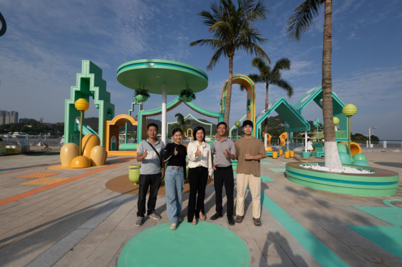 最美绿色天际线-广东珠海横琴码头城市家具(图1) 最美绿色天际线-广东珠海横琴码头城市家具(图1)